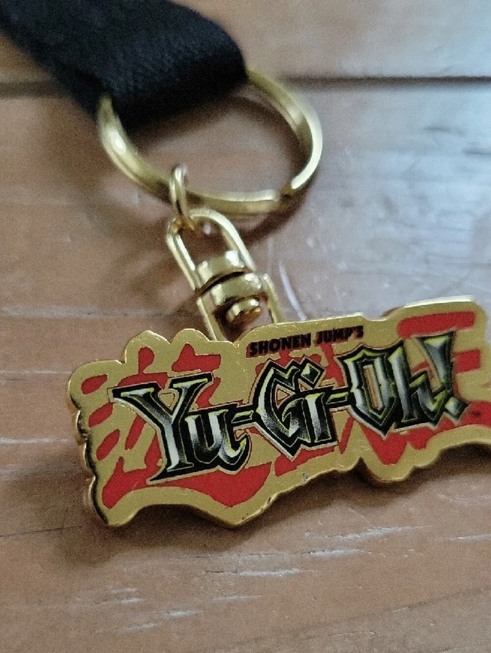 Set Of 8 2003 Yu-Gi-Oh! Lapel Pins + 2003 1st Ediion Keychain With Lanyard